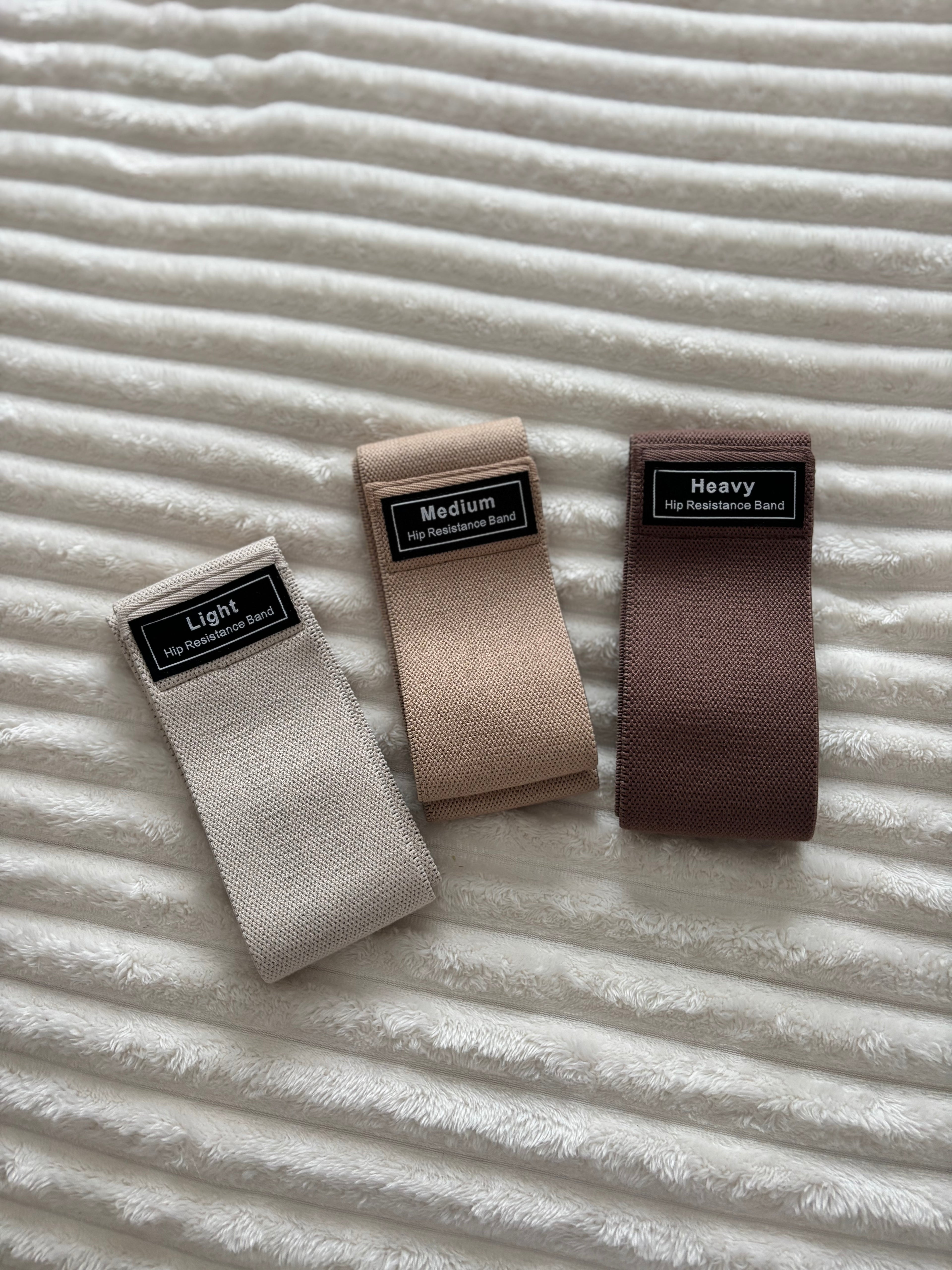 Neutral Pack of 3 Resistance Bands